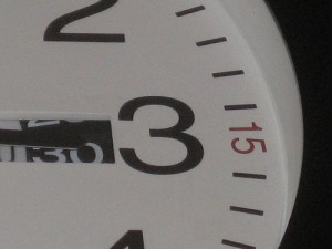 clock with 3