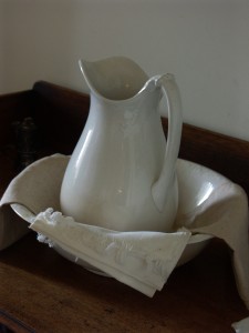 pitcher and basin