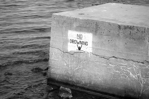 no drowning